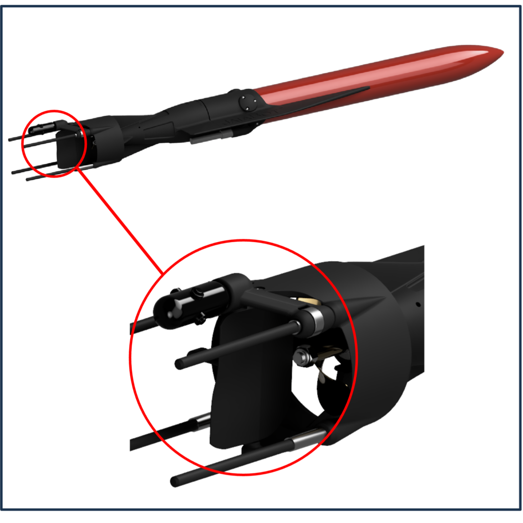 JaiaBot PAM highlighting hydrophone