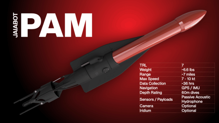 JaiaBot-PAM image and specs