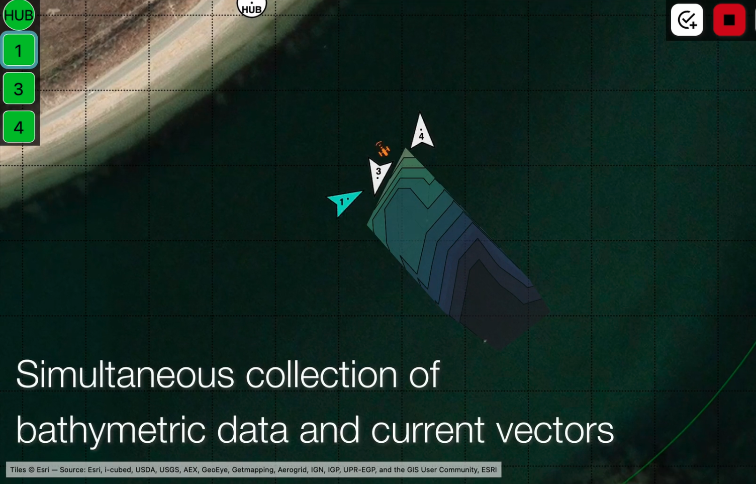 JaiaBot Mission for bathymetric survey